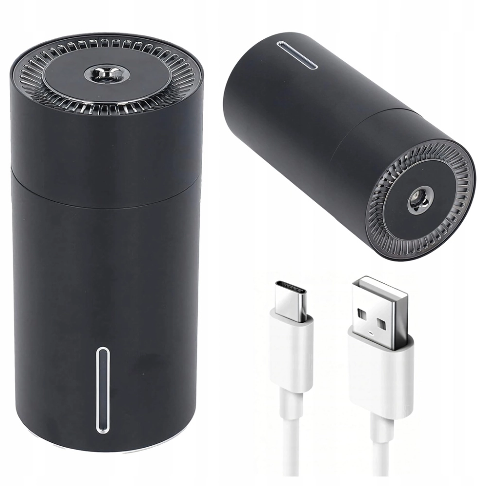 NAWILŻACZ POWIETRZA MINI DYFUZOR ZAPACHOWY SAMOCHODOWY PRZENOŚNY USB