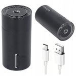 NAWILŻACZ POWIETRZA MINI DYFUZOR ZAPACHOWY SAMOCHODOWY PRZENOŚNY USB