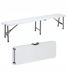 ŁAWKA CATERINGOWA EVENTOWA 180 CM SKŁADANA DŁUGA WODOODPORNA NA PRZYJĘCIA