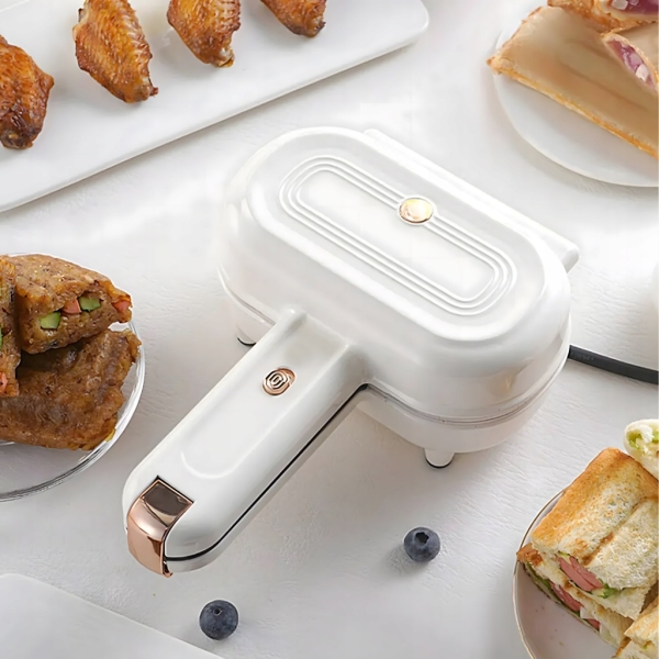 TOSTER OPIEKACZ SANDWICH DO KANAPEK TOSTÓW NIEPRZYWIERAJĄCA POWŁOKA 700W