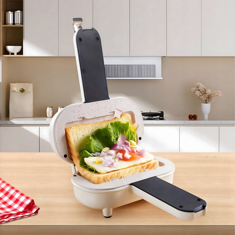 TOSTER OPIEKACZ SANDWICH DO KANAPEK TOSTÓW NIEPRZYWIERAJĄCA POWŁOKA 700W