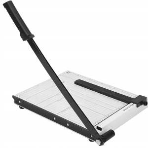 METALOWA GILOTYNA PRECYZYJNA OBCINARKA DO CIĘCIA PAPIERU WZMOCNIONA A4 B7