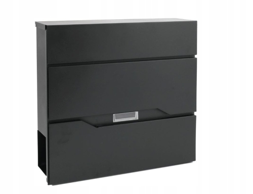 SKRZYNKA NA LISTY MK-4 CZARNA MATOWA