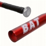 KIJ BASEBALLOWY BAT BEJSBOLOWY TRENINGOWY ALUMINIOWY CZERWONY 25" 64 CM