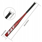 KIJ BASEBALLOWY BAT BEJSBOLOWY TRENINGOWY ALUMINIOWY CZERWONY 25" 64 CM