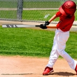 KIJ BASEBALLOWY BAT BEJSBOLOWY TRENINGOWY ALUMINIOWY CZERWONY 25" 64 CM