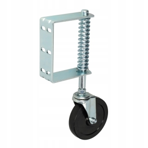 KÓŁKO JEZDNE OBROTOWE DO BRAMY BRAM SKRZYDŁOWYCH 125/355 mm 360 STOPNI