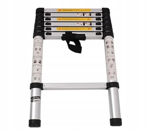 DRABINA ALUMINIOWA TELESKOPOWA 2.0m 1x 7 150kg EN131