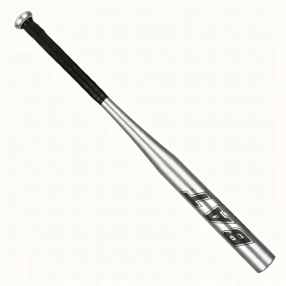 KIJ BASEBALLOWY TRENINGOWY BAT BEJSBOLOWY 25" 64 CM ALUMINIOWY SREBRNY