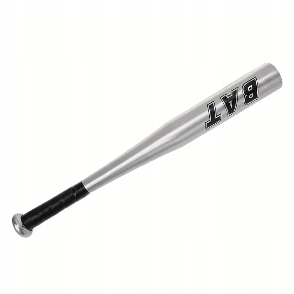 KIJ BASEBALLOWY TRENINGOWY BAT BEJSBOLOWY 25" 64 CM ALUMINIOWY SREBRNY