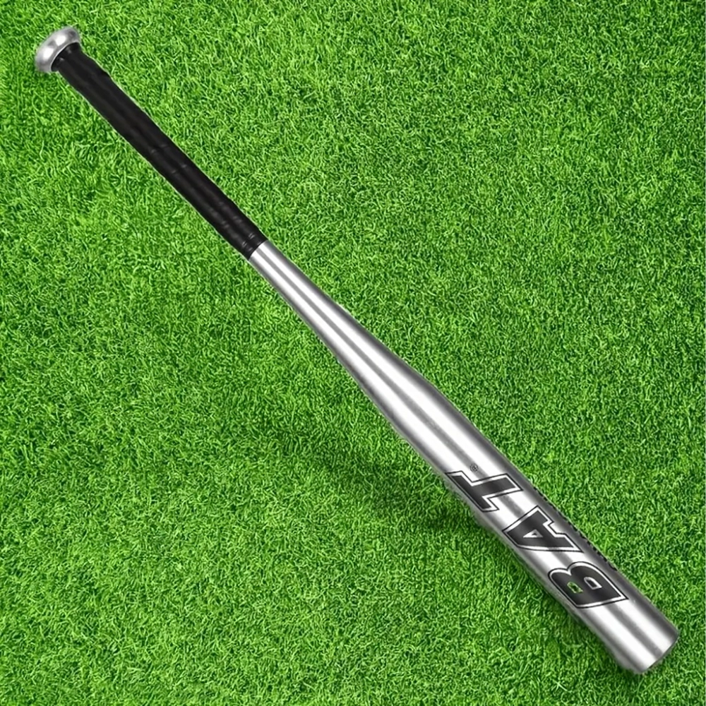 KIJ BASEBALLOWY TRENINGOWY BAT BEJSBOLOWY 25" 64 CM ALUMINIOWY SREBRNY