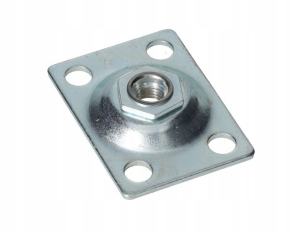 PODSTAWA ZAWIASA REGULOWANA M12 55x75x3mm