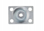 PODSTAWA ZAWIASA REGULOWANA M12 55x75x3mm