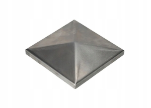 DASZEK METALOWY NA SŁUPEK 100x100 PIRAMIDA