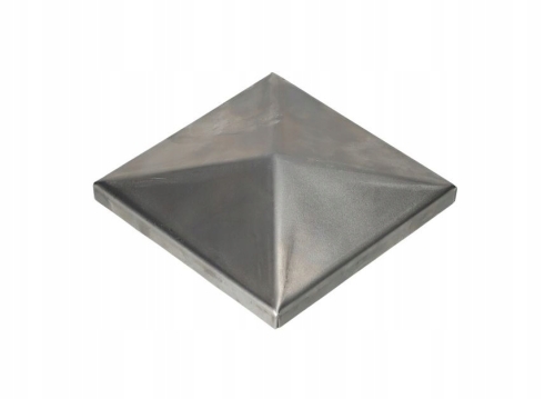 DASZEK METALOWY NA SŁUPEK 100x100 PIRAMIDA