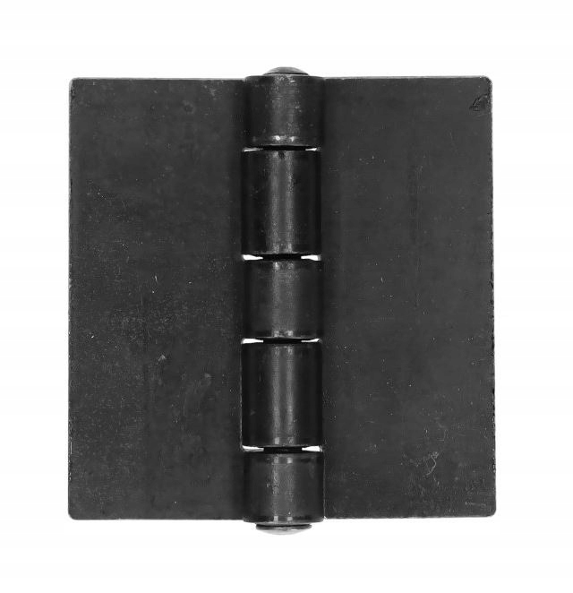 ZAWIAS DO SPAWANIA PŁASKI GRUBY CZARNY 100x100x4.5