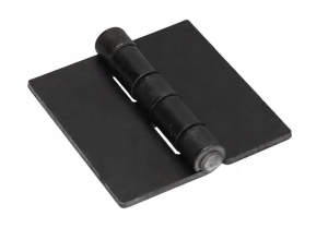 ZAWIAS DO SPAWANIA PŁASKI GRUBY CZARNY 75x75x3mm