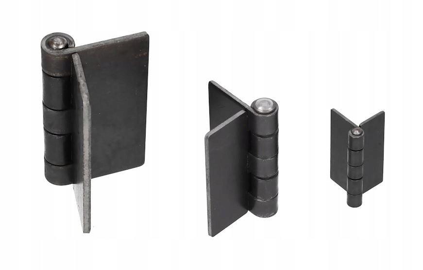 ZAWIAS DO SPAWANIA PŁASKI GRUBY CZARNY 75x75x3mm