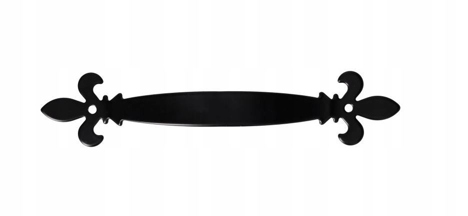 ANTABA POCHWYT DRZWIOWY CZARNY 180mm LILIJKA