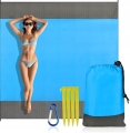 KOC PLAŻOWY PIKNIKOWY MATA PLAŻOWA NA KEMPING WODOODPORNA 210x200 cm DUŻA