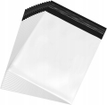 FOLIOPAKI KURIERSKIE WYSYŁKOWE FOLIE OCHRONNE B3 400x500 50 SZT GRUBE BIAŁE