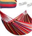 HAMAK OGRODOWY DWUOSOBOWY HUŚTAWKA XXL 250x150 WZMOCNIONY 280kg TORBA