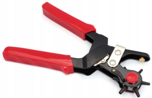 DZIURKACZ REWOLWEROWY 2,5 - 5,0 mm DO SKÓR PASKÓW