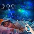 PROJEKTOR GWIAZD RELAKSACYJNA LAMPKA NOCNA LED RZUTNIK NIEBA PILOT