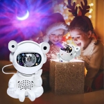 PROJEKTOR GWIAZD LAMPKA NOCNA DLA DZIECI RZUTNIK ASTRONAUTA KOSMOS USB