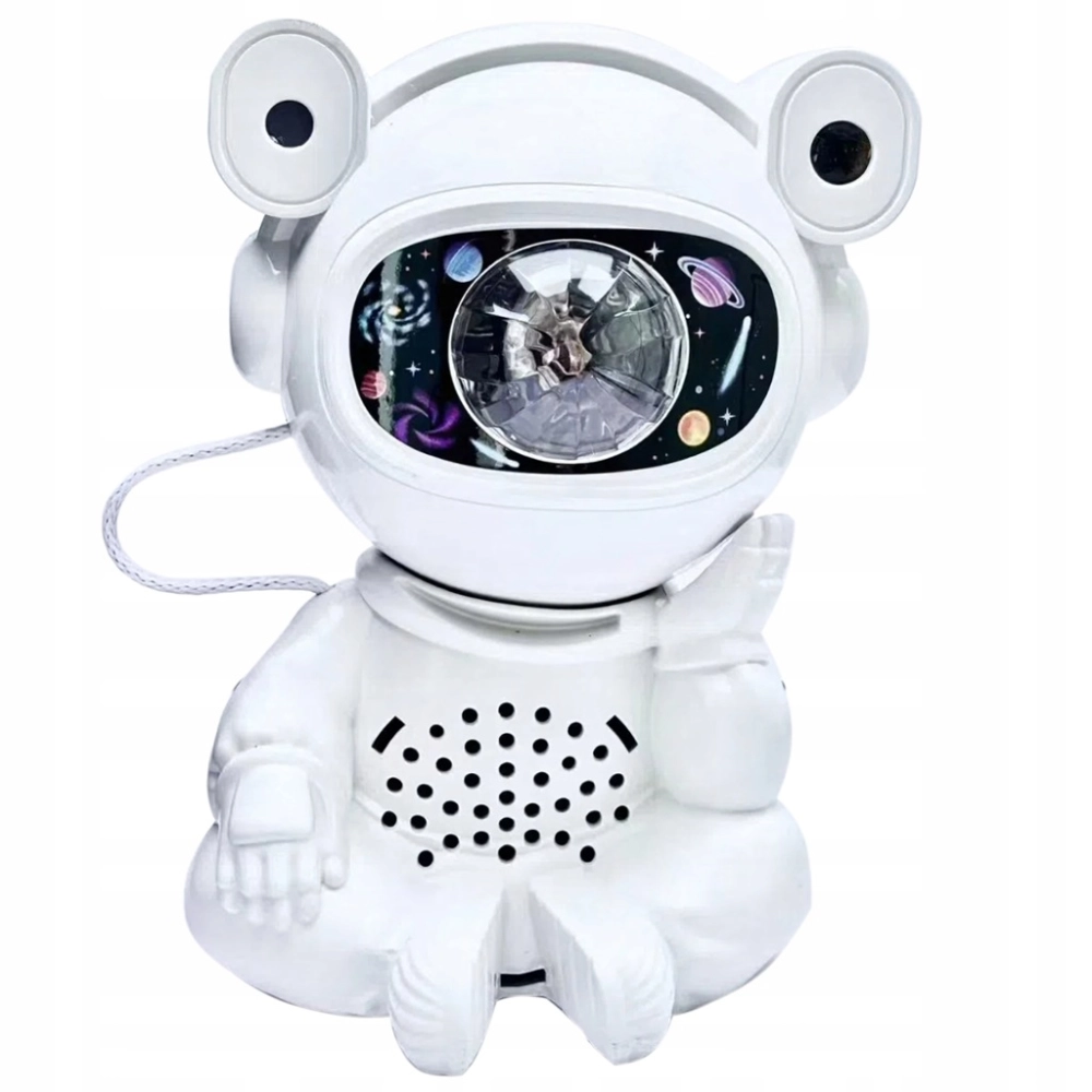 PROJEKTOR GWIAZD LAMPKA NOCNA DLA DZIECI RZUTNIK ASTRONAUTA KOSMOS USB