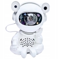 PROJEKTOR GWIAZD LAMPKA NOCNA DLA DZIECI RZUTNIK ASTRONAUTA KOSMOS USB