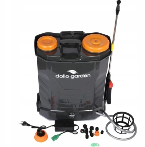 OPRYSKIWACZ CIŚNIENIOWY PLECAKOWY OGRODOWY ELEKTRYCZNY AKUMULATOR 16L