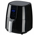 FRYTKOWNICA BEZTŁUSZCZOWA FRYTOWNICA AIR FRYER DUŻA MISA KOSZ 4L CZARNA