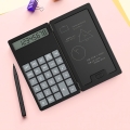 KALKULATOR NAUKOWY NOTATNIK Z RYSIKIEM SZKOLNY NOTES BIUROWY CZARNY