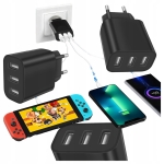 ŁADOWARKA SIECIOWA MOCNA KOSTKA 3 USB UNIWERSALNA SZYBKA 3 PORTY 5V 3,4A