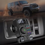 TRANSMITER SAMOCHODOWY RADIO FM NADAJNIK BLUETOOTH 5,3 PD ŁADOWARKA 30W