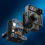 TRANSMITER SAMOCHODOWY RADIO FM NADAJNIK BLUETOOTH 5,3 PD ŁADOWARKA 30W