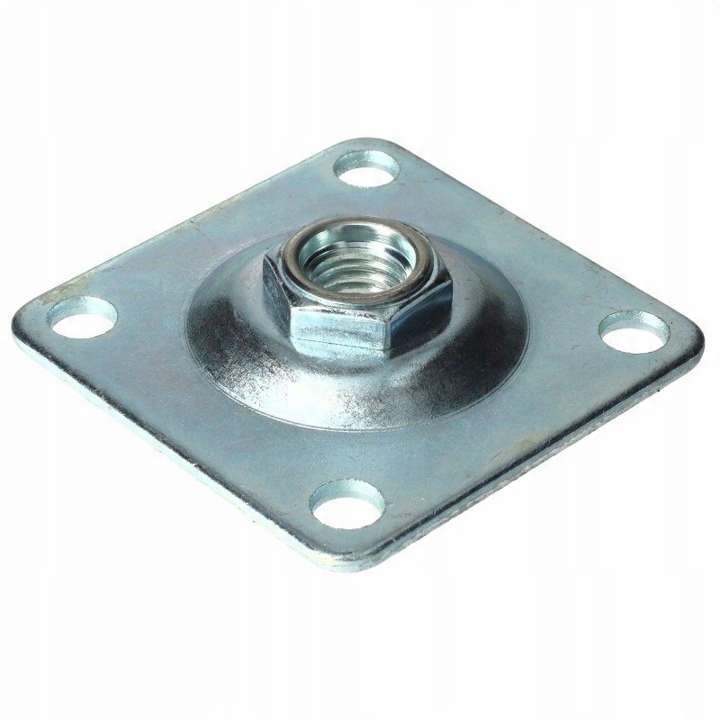 PODSTAWA ZAWIASA REGULOWANA M20 100x100x4 MM DO BRAMKI FURTKI BRAMY
