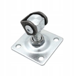 ZAWIAS REGULOWANY M18 PODSTAWA 80X80 MM SUROWE UCHO DO FURTEK BRAM