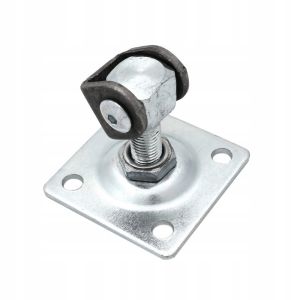 ZAWIAS REGULOWANY M18 PODSTAWA 80X80 MM SUROWE UCHO DO FURTEK BRAM