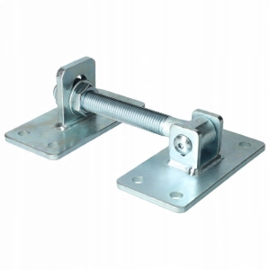 ZAWIAS REGULOWANY PRZYKRĘCANY 2 PODSTAWY M18 DO MONTAŻU BRAM FURTEK BRAMEK