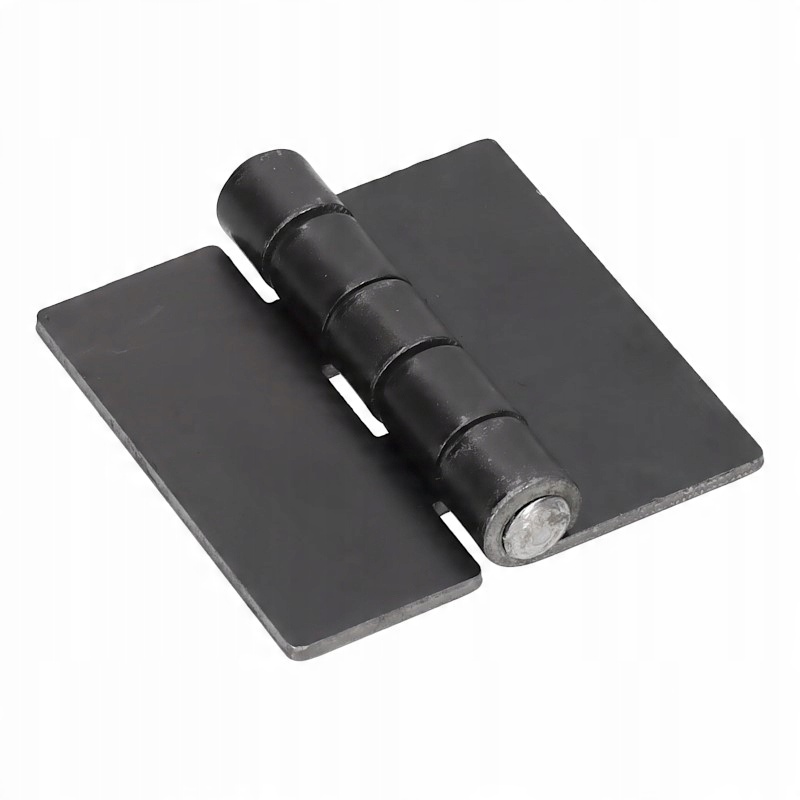 ZAWIAS DO SPAWANIA PŁASKI GRUBY DO MONTAŻU 125x125x4 MM ZE STALI CZARNY