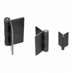 ZAWIAS DO SPAWANIA PŁASKI GRUBY BUDOWLANY 150x150x5 MM CZARNY
