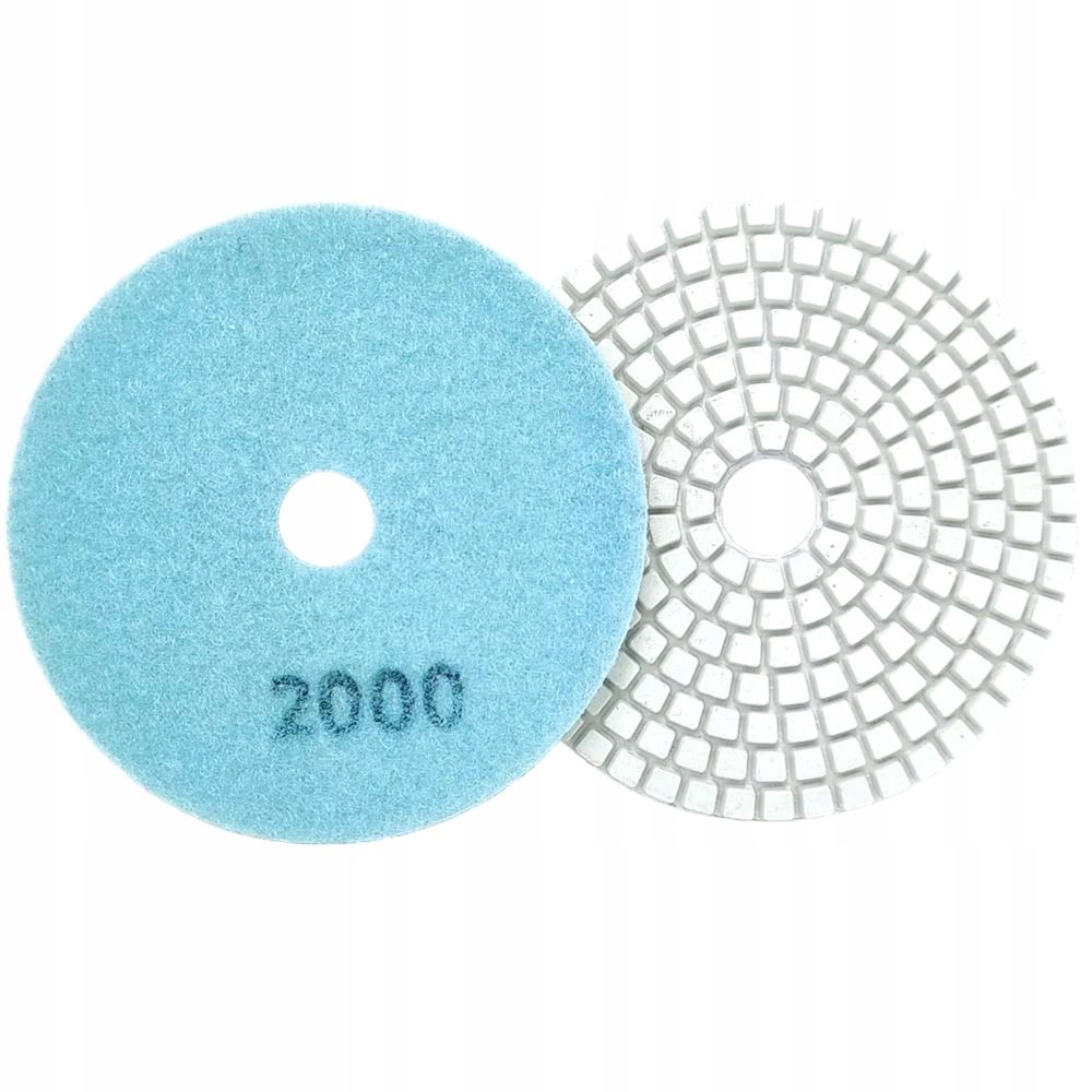 10X TARCZA DIAMENTOWA POLERSKA 80MM DO SZLIFOWANIA PŁYTEK NA RZEP 2000
