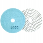 10X TARCZA DIAMENTOWA POLERSKA 80MM DO SZLIFOWANIA PŁYTEK NA RZEP 2000