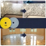 10X TARCZA DIAMENTOWA POLERSKA 80MM DO SZLIFOWANIA GRESU PŁYTEK NA RZEP 150