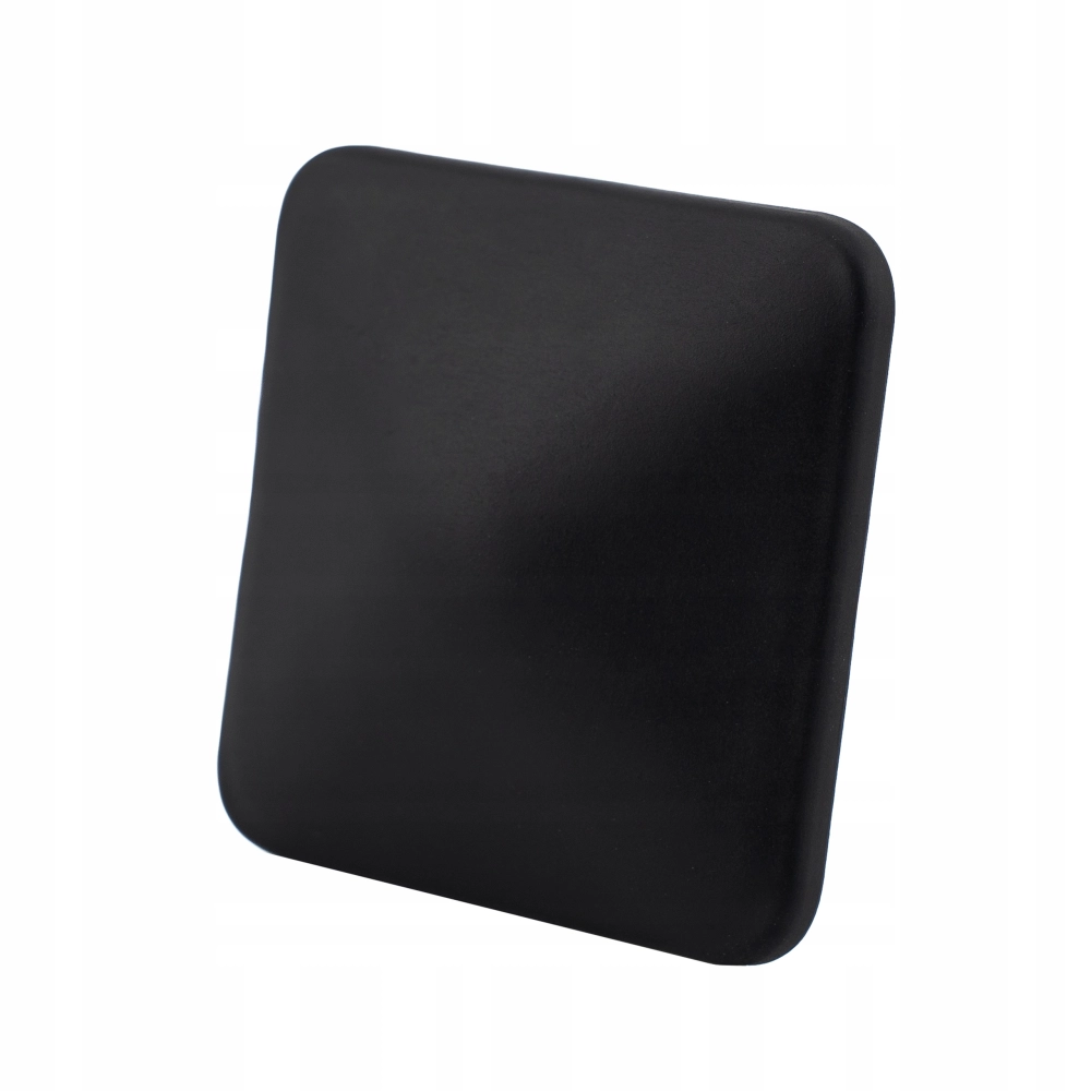 ODBOJNIK OGRANICZNIK DRZWIOWY SAMOPRZYLEPNY KWADRATOWY 50X50 MM CZARNY