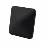 ODBOJNIK OGRANICZNIK DRZWIOWY SAMOPRZYLEPNY KWADRATOWY 50X50 MM CZARNY