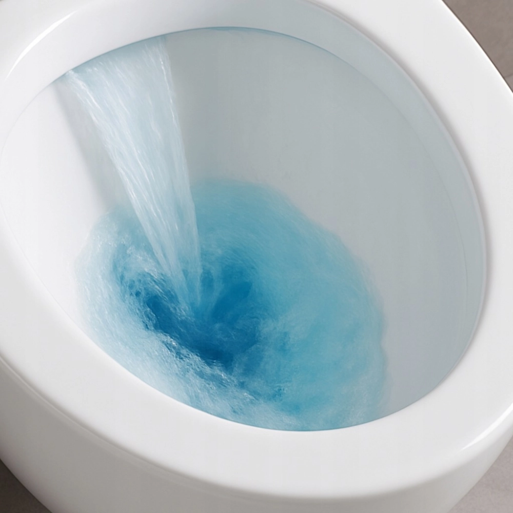 MISA TOALETOWA CERAMICZNA PODWIESZANA BEZKOŁNIERZOWA DESKA WOLNOOPADAJĄCA