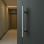 POCHWYT UCHWYT DO DRZWI ANTABA INOX RĄCZKA 32 x 350 KOMPLET